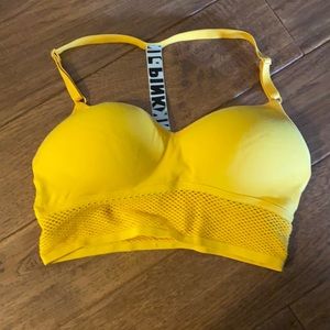 Yellow Pink Bra